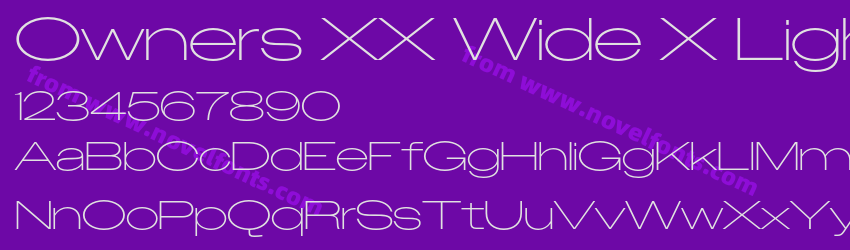 Owners XX Wide X LightPreview