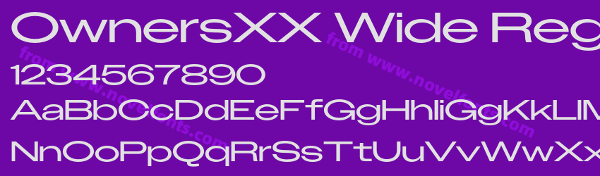 OwnersXX Wide RegularPreview
