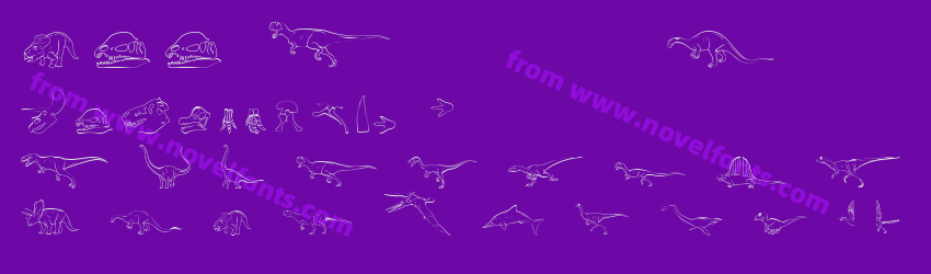 P22 Dinosaur OutlinePreview P22 Dinosaur OutlinePreview