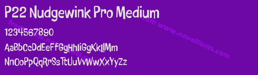 P22 Nudgewink Pro MediumPreview P22 Nudgewink Pro MediumPreview