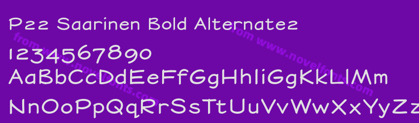 P22 Saarinen Bold Alternate2Preview P22 Saarinen Bold Alternate2Preview