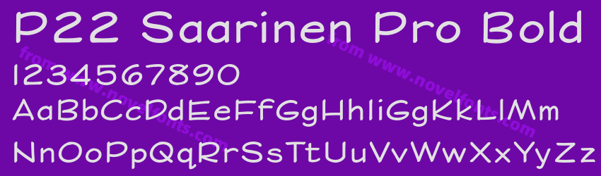 P22 Saarinen Pro BoldPreview P22 Saarinen Pro BoldPreview