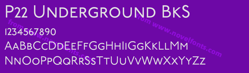 P22 Underground BkSPreview P22 Underground BkSPreview