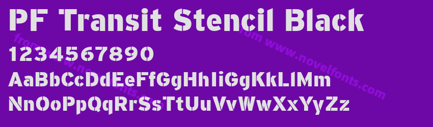 PF Transit Stencil BlackPreview PF Transit Stencil BlackPreview