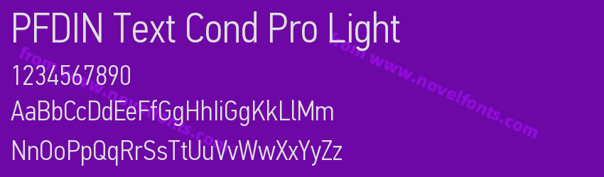 PFDIN Text Cond Pro LightPreview PFDIN Text Cond Pro LightPreview
