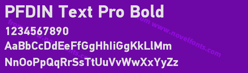 PFDIN Text Pro BoldPreview PFDIN Text Pro BoldPreview