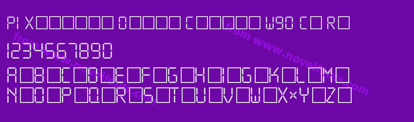 PI Xymbols Digit Clocks W90 Ck RgPreview PI Xymbols Digit Clocks W90 Ck RgPreview