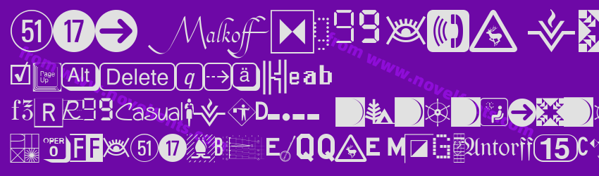 PI Xymbols Dingbats BoldPreview PI Xymbols Dingbats BoldPreview