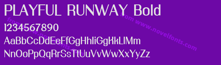 PLAYFUL RUNWAY BoldPreview PLAYFUL RUNWAY BoldPreview