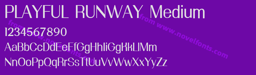 PLAYFUL RUNWAY MediumPreview PLAYFUL RUNWAY MediumPreview