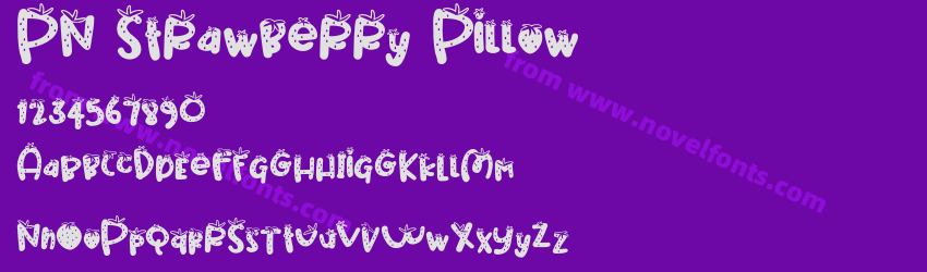 PN Strawberry PillowPreview PN Strawberry PillowPreview