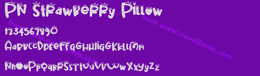 PN Strawberry PillowPreview PN Strawberry PillowPreview