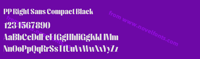 PP Right Sans Compact BlackPreview PP Right Sans Compact BlackPreview