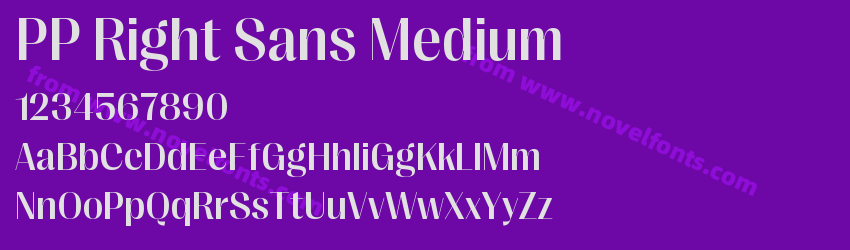 PP Right Sans MediumPreview PP Right Sans MediumPreview