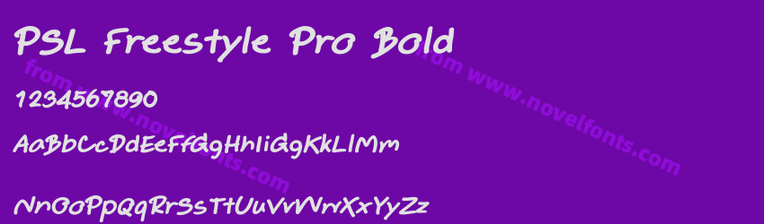 PSL Freestyle Pro BoldPreview PSL Freestyle Pro BoldPreview