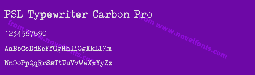 PSL Typewriter Carbon ProPreview PSL Typewriter Carbon ProPreview
