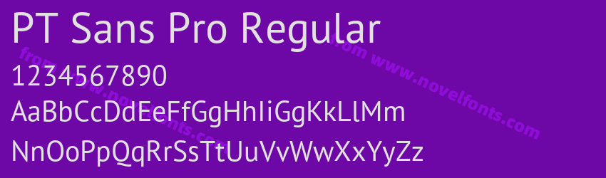 PT Sans Pro RegularPreview PT Sans Pro RegularPreview