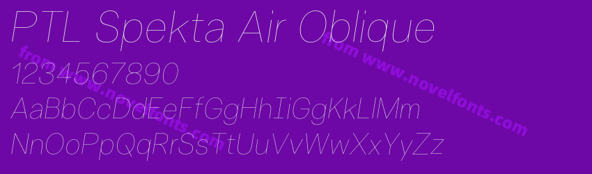 PTL Spekta Air ObliquePreview PTL Spekta Air ObliquePreview