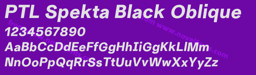 PTL Spekta Black ObliquePreview PTL Spekta Black ObliquePreview