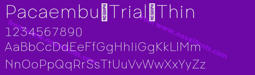 Pacaembu Trial ThinPreview Pacaembu Trial ThinPreview