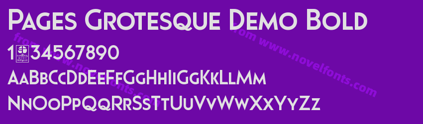 Pages Grotesque Demo BoldPreview Pages Grotesque Demo BoldPreview