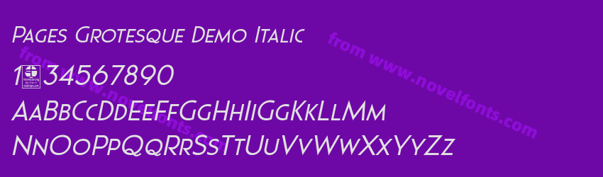 Pages Grotesque Demo ItalicPreview Pages Grotesque Demo ItalicPreview