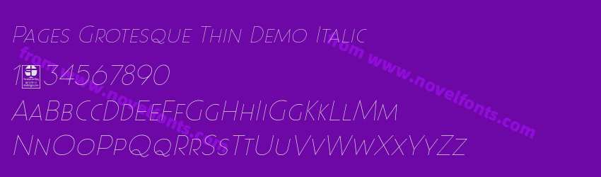 Pages Grotesque Thin Demo ItalicPreview Pages Grotesque Thin Demo ItalicPreview
