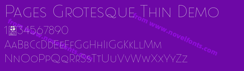 Pages Grotesque Thin DemoPreview Pages Grotesque Thin DemoPreview