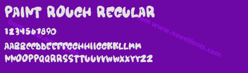 Paint Rough RegularPreview Paint Rough RegularPreview