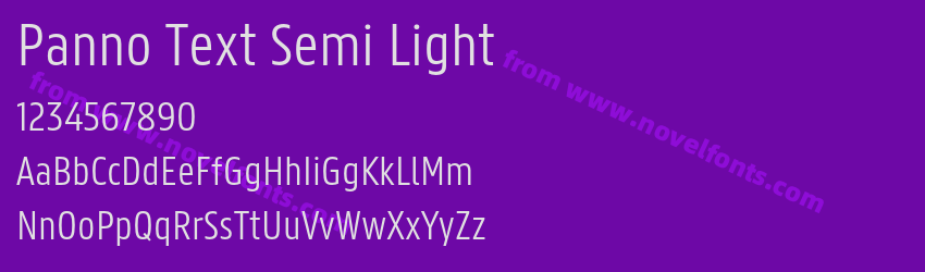 Panno Text Semi LightPreview Panno Text Semi LightPreview