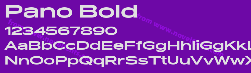 Pano BoldPreview Pano BoldPreview