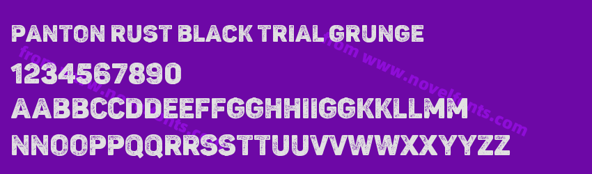 Panton Rust Black Trial GrungePreview Panton Rust Black Trial GrungePreview