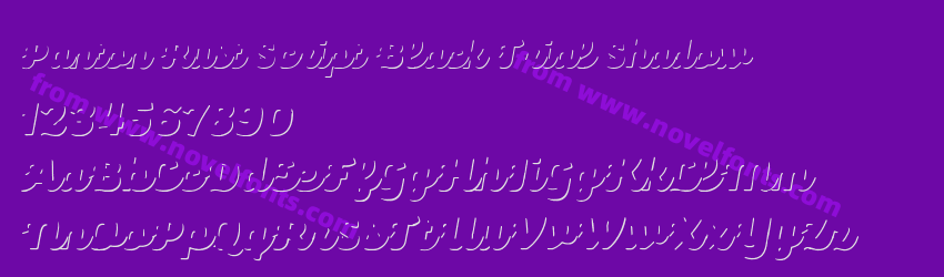 Panton Rust Script Black Trial ShadowPreview Panton Rust Script Black Trial ShadowPreview