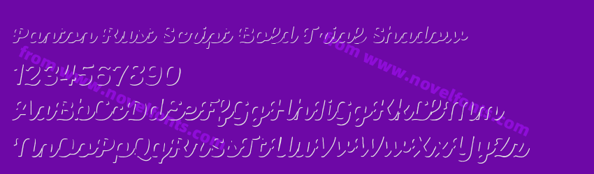 Panton Rust Script Bold Trial ShadowPreview Panton Rust Script Bold Trial ShadowPreview