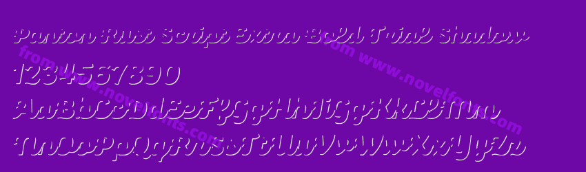Panton Rust Script Extra Bold Trial ShadowPreview Panton Rust Script Extra Bold Trial ShadowPreview