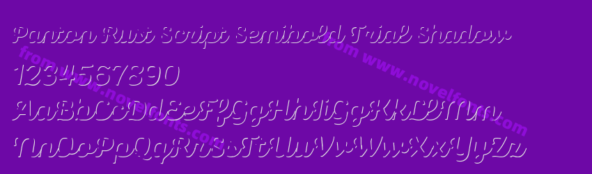 Panton Rust Script Semibold Trial ShadowPreview Panton Rust Script Semibold Trial ShadowPreview