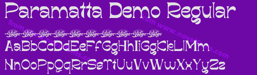 Paramatta Demo RegularPreview Paramatta Demo RegularPreview