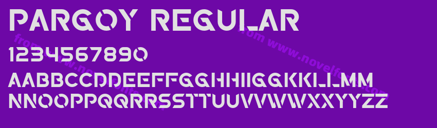 Pargoy RegularPreview Pargoy RegularPreview