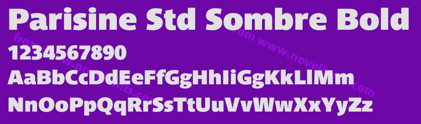Parisine Std Sombre BoldPreview Parisine Std Sombre BoldPreview
