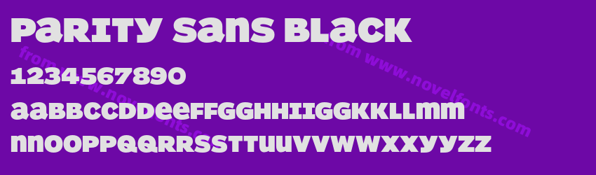 Parity Sans BlackPreview Parity Sans BlackPreview