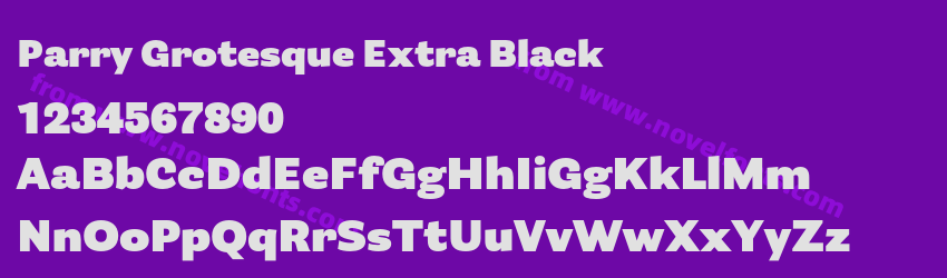 Parry Grotesque Extra BlackPreview Parry Grotesque Extra BlackPreview