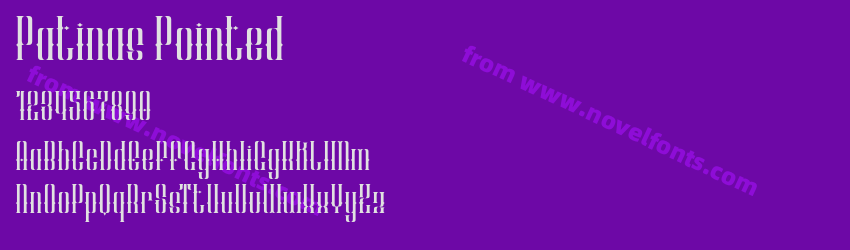Patinas PointedPreview Patinas PointedPreview