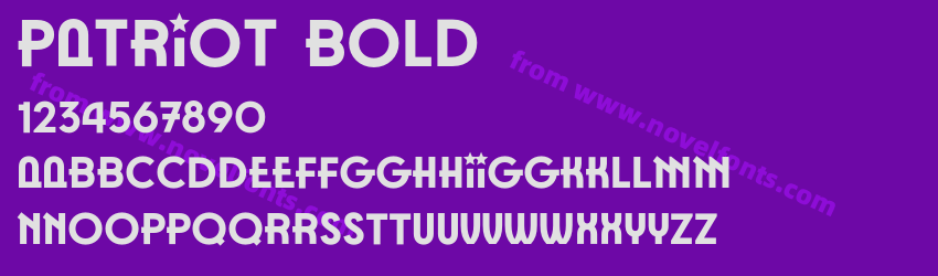 Patriot BoldPreview Patriot BoldPreview
