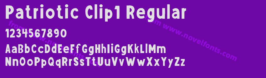 Patriotic Clip1 RegularPreview Patriotic Clip1 RegularPreview