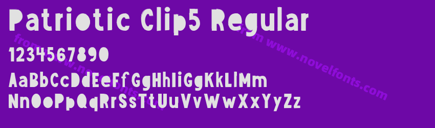 Patriotic Clip5 RegularPreview Patriotic Clip5 RegularPreview