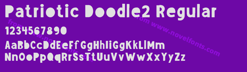 Patriotic Doodle2 RegularPreview Patriotic Doodle2 RegularPreview
