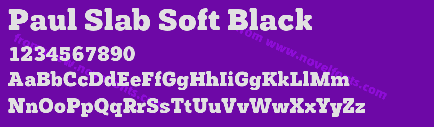 Paul Slab Soft BlackPreview Paul Slab Soft BlackPreview