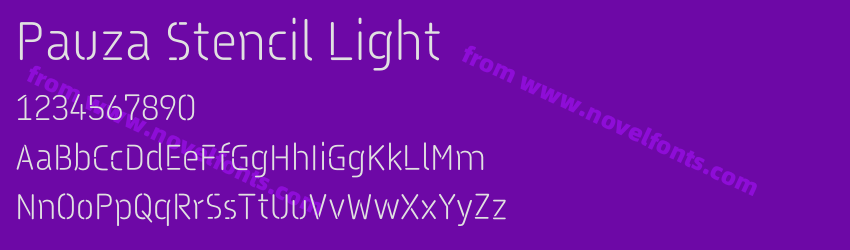 Pauza Stencil LightPreview Pauza Stencil LightPreview