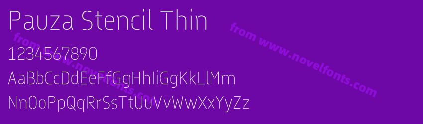 Pauza Stencil ThinPreview Pauza Stencil ThinPreview