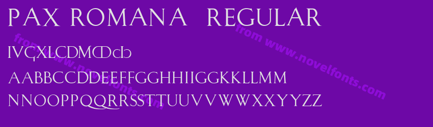 Pax Romana_ RegularPreview Pax Romana_ RegularPreview